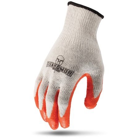 Lift Safety LATEX PALM White Mixed Fiber Knit Glove with Latex Palm  MED G15MCL-WM